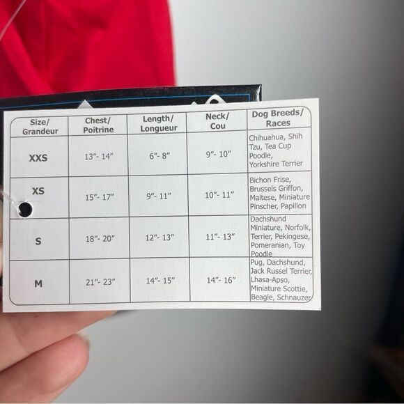 Dog Clothing Shirts Bailey & Bella Star Spangled Cutie M Leash Buttonhole Xs - Picture 6 of 6